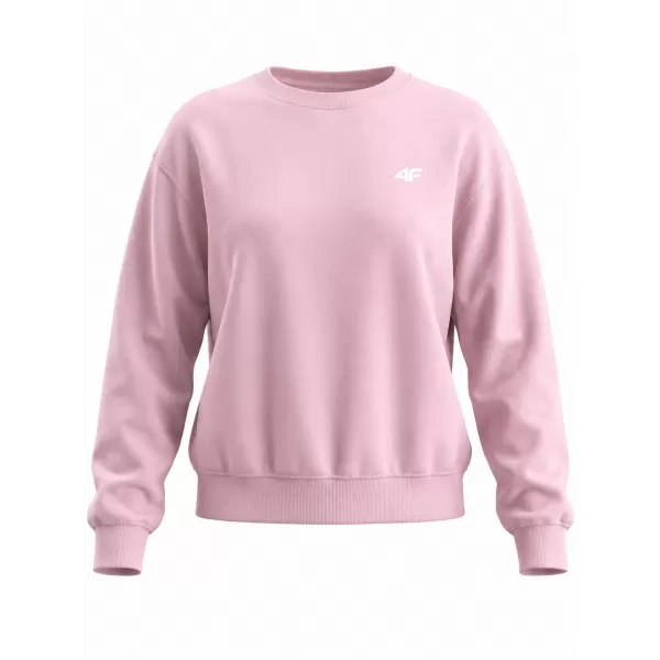  Dámska mikina 4F WMM00TSWSF2534 LIGHT PINK 