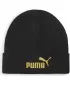 Čiapka PUMA ESS GOLD NO.1 LOGO MID CROWN BEANIE 02757501 PUMA BLACK