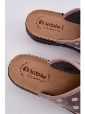 Dámske šľapky INBLU OD000014 HNEDÁ