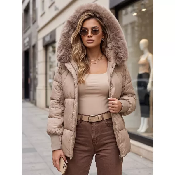  Dámska bunda DSTREET TY6005 KARAMELOVÁ 