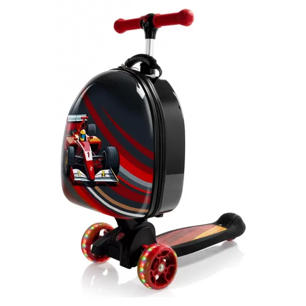  Detský kufor HEYS TURBO TOTS SCOOTER 13155 RACE CAR 