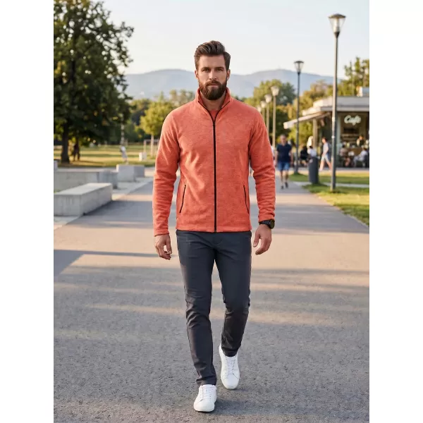 Pánska micro fleece mikina MALFINI FACTOR 852 SUNSET MELÍR 