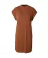 Dámske šaty URBAN CLASSICS TB2598 CINNAMON BROWN