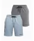 Pánsky set kraťas OMBRE Z127 LIGHT BLUE/GREY