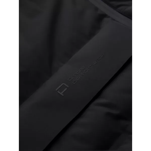  Pánska zimná prešívaná bunda OMBRE OM-JAHP-0305 BLACK 