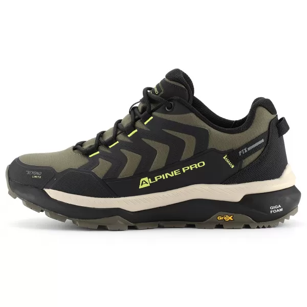  Outdoorové topánky ALPINE PRO BRALE IVY GREEN 