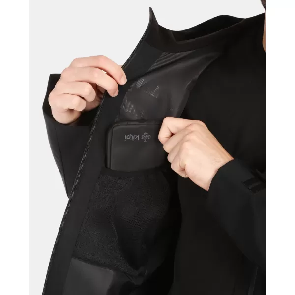 Pánska bunda KILPI AYRA-M 1M0108KI ČIERNA 