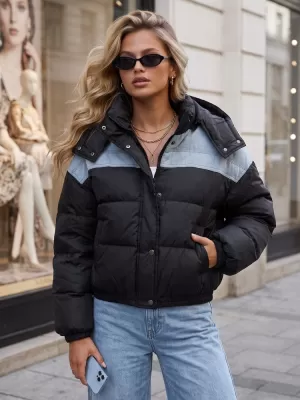 Dámska bunda DSTREET TY6087 ČIERNA