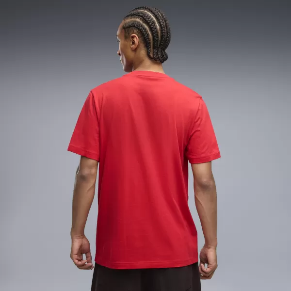  Pánske tričko PUMA GRAPHICS BOX TEE 69436611 FOR ALL TIME RED 