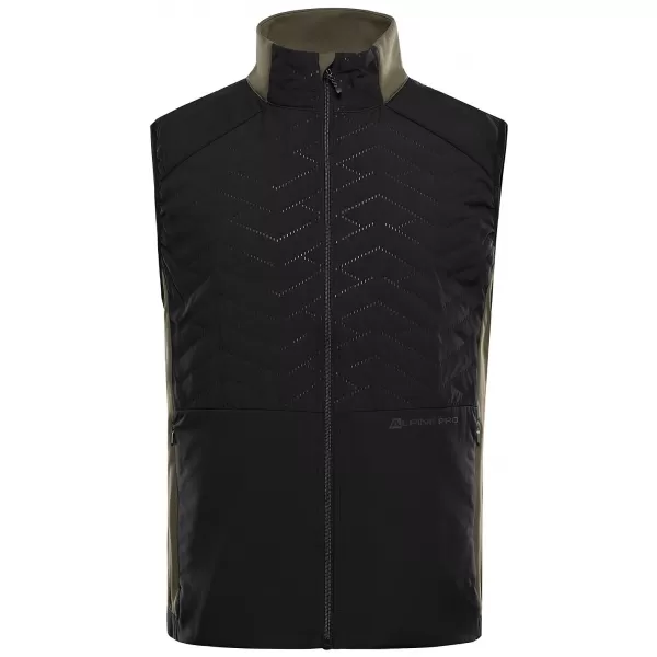  Pánska ľahká vesta ALPINE PRO BERF 3 BLACK 