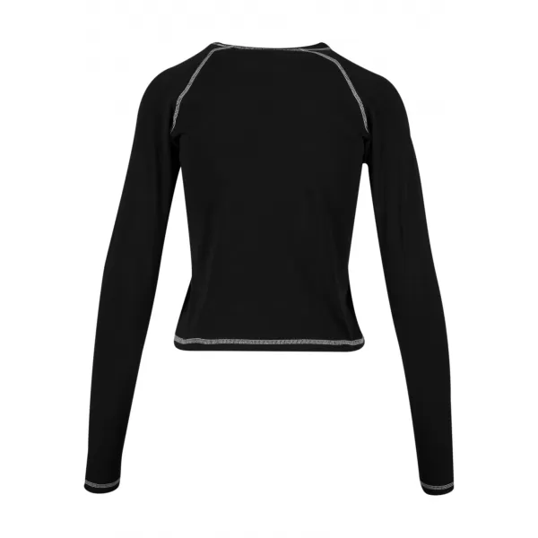  Dámske tričko URBAN CLASSICS TB7730 BLACK 