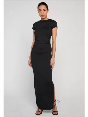 Dámske šaty URBAN CLASSICS TB8149 BLACK