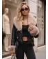 Dámska bunda DSTREET TY5981 ČIERNA