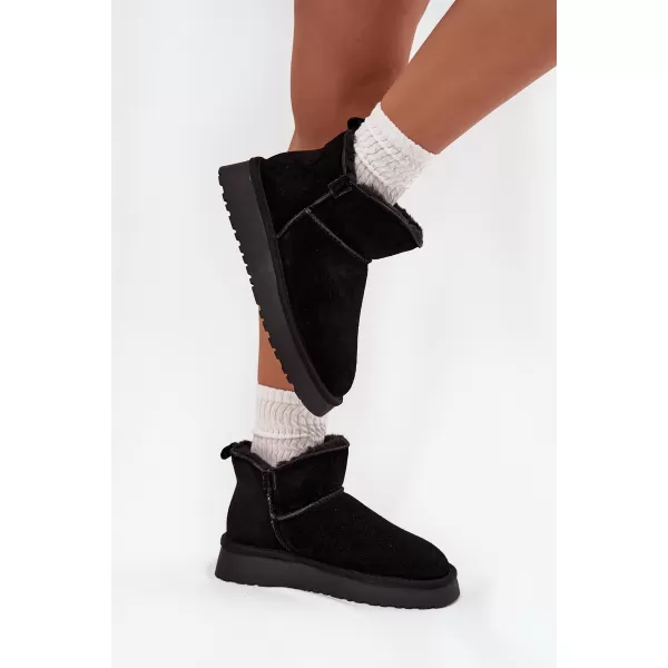  Dámske snehule VINCEZA 97961 BLACK 