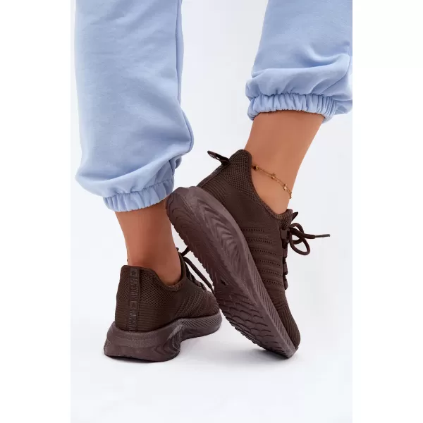  Dámske tenisky BIG STAR SHOES UU274055 BROWN/BEIGE 