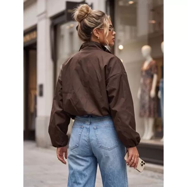  Dámska bunda DSTREET TY6022 HNEDÁ 