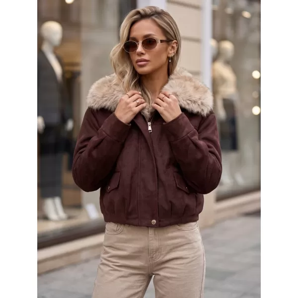  Dámska bunda DSTREET TY5699 BORDOVÁ 