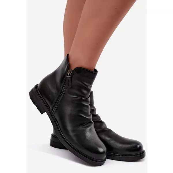  Dámske členkové topánky VINCEZA 58683 BLACK 