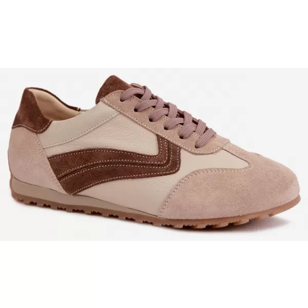  Dámske tenisky ZAZOO N1400/ BROWN 