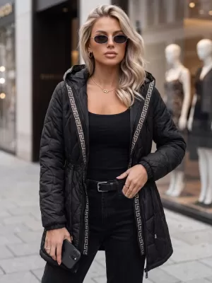 Dámska bunda DSTREET TY5393 ČIERNA