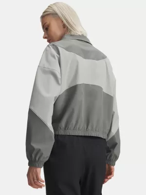 Dámska bunda UNDER ARMOUR RIVAL WOVEN JACKET 1389631-709 WHITE