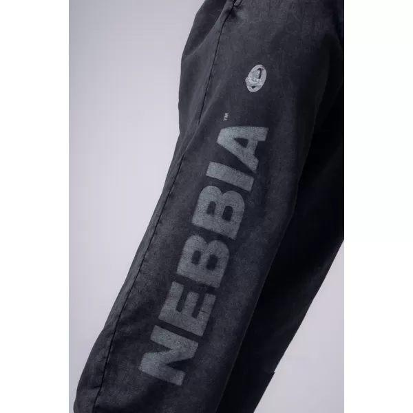  Pánske nohavice NEBBIA OLYMPIA PUMP COVER 954 BLACK 