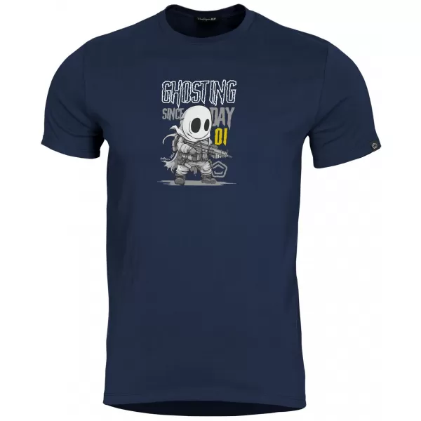  Pánske tričko PENTAGON GHOSTING T-SHIRT K09053 MIDNIGHT BLUE 