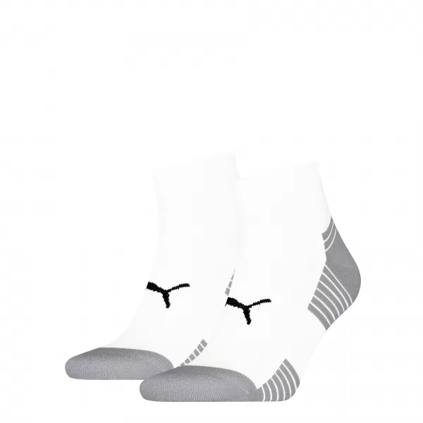  Ponožky PUMA UNISEX SPORT CUSHIONED QUARTER 2P 93890304 WHITE 