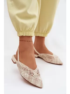 Dámske baleríny BOTO GZ-307 BEIGE