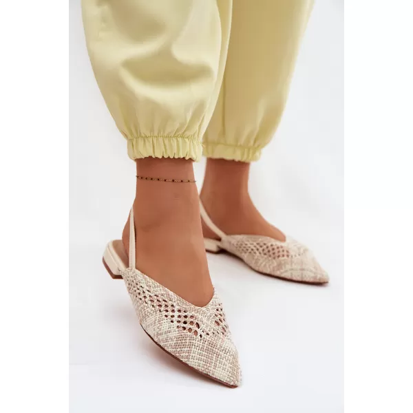  Dámske baleríny BOTO GZ-307 BEIGE 