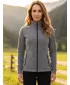 Dámska micro fleece mikina MALFINI FACTOR 853 ČIERNY MELÍR