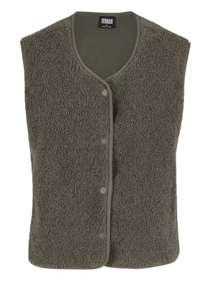 Dámska vesta URBAN CLASSICS TB8011 PALE OLIVE