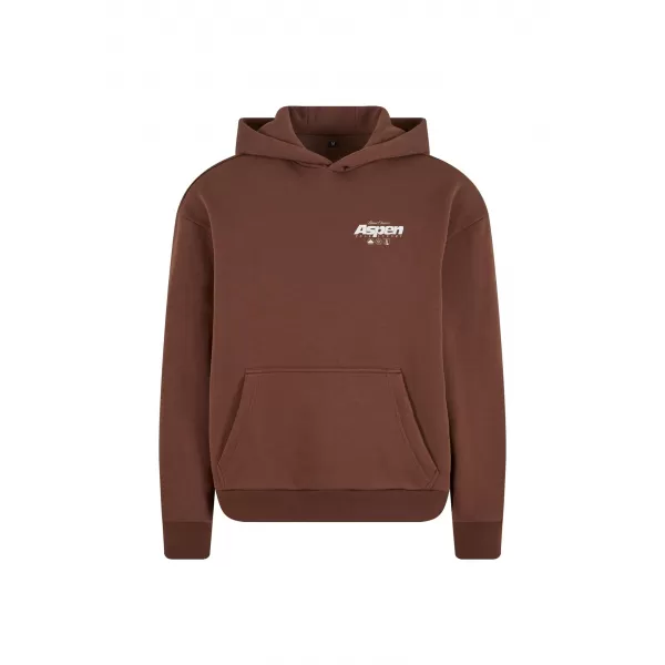  Pánska mikina URBAN CLASSICS TB9034-14274 CHOCOLATE BROWN 