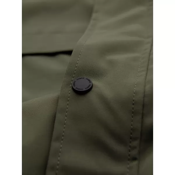  Pánska bunda OMBRE C586 OLIVE 