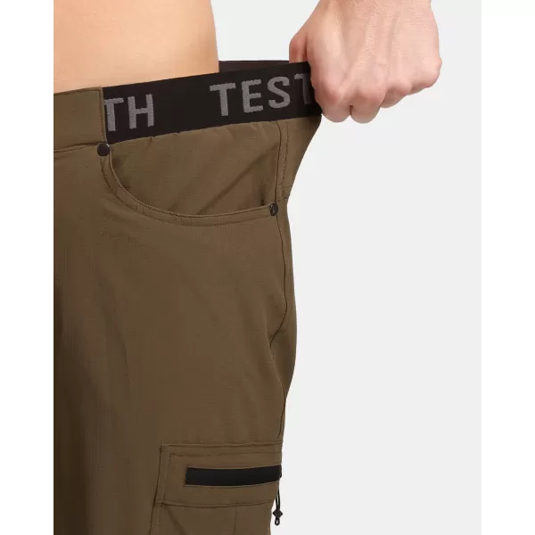  Pánske kraťasy KILPI ASHER-M 1M0409KI KHAKI 