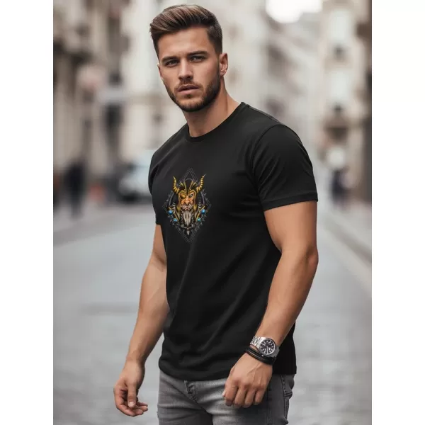  Pánske tričko DSTREET NX0144R-BK ČIERNA 