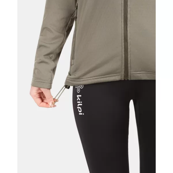  Dámska fleece mikina KILPI SEVELEN-W 1L0203KI ZELENÁ 