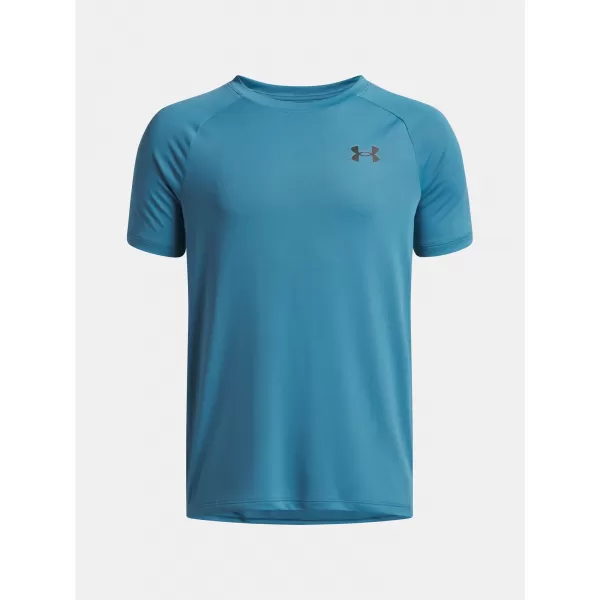  Chlapčenské tričko UNDER ARMOUR UA TECH 2.0 SS 1363284-467 MODRÁ 