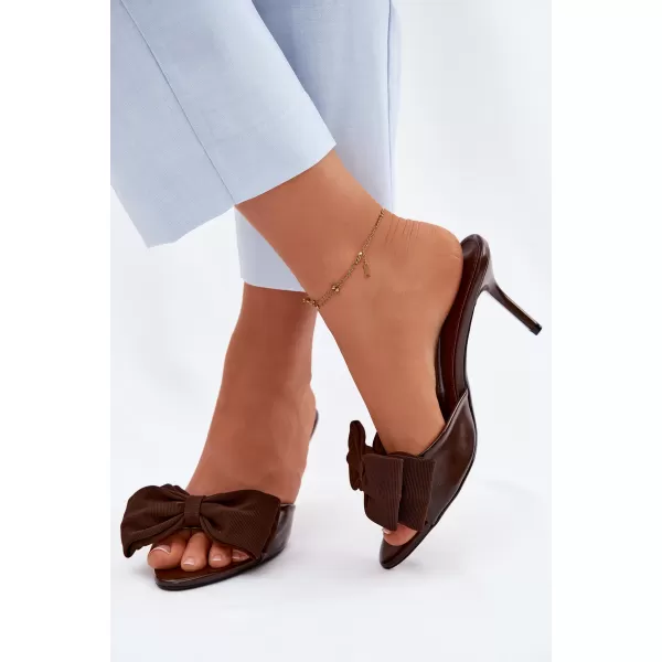  Dámske šľapky BOTO LOLA5316 BROWN 
