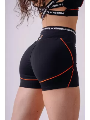 Dámske kraťasy NEBBIA OLYMPIA HIGH-WAIST 937 BLACK