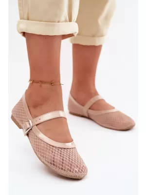 Dámske baleríny BOTO 26BL02-9968 BEIGE