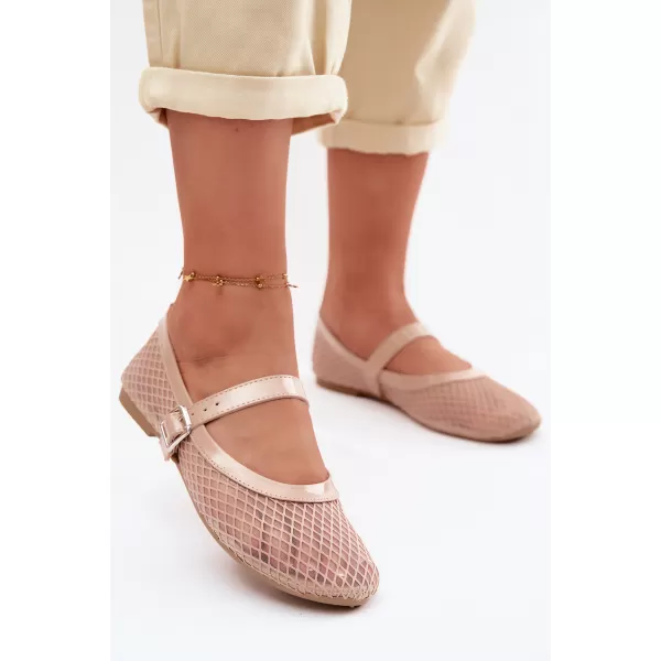  Dámske baleríny BOTO 26BL02-9968 BEIGE 