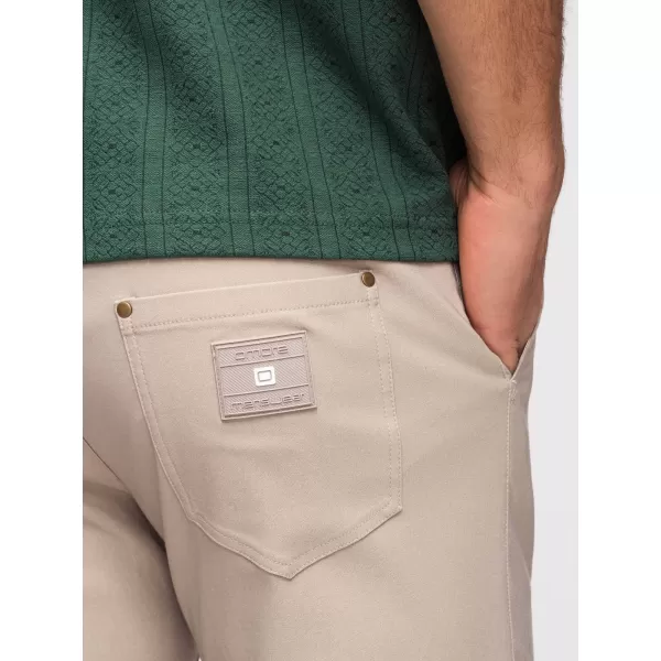  Pánske nohavice OMBRE P1515 BEIGE 