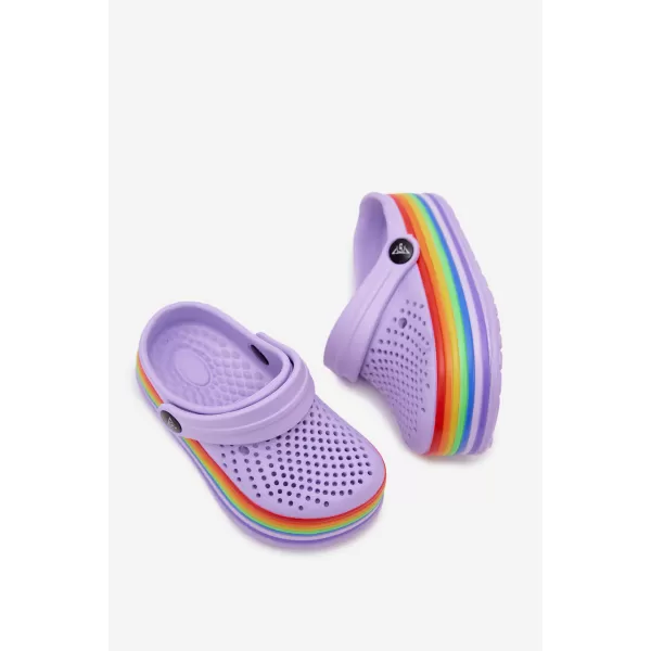  Detské šľapky BOTO D2016/D2015 PURPLE 