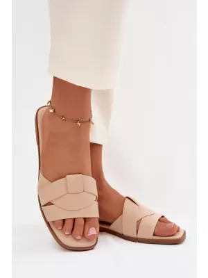 Dámske nazúvaky BOTO CD377 BEIGE