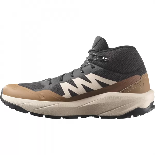  Pánske topánky SALOMON OUTSCAPE MID GTX L45410800 BLACK/RAINY DAY/COYOTE BROWN 
