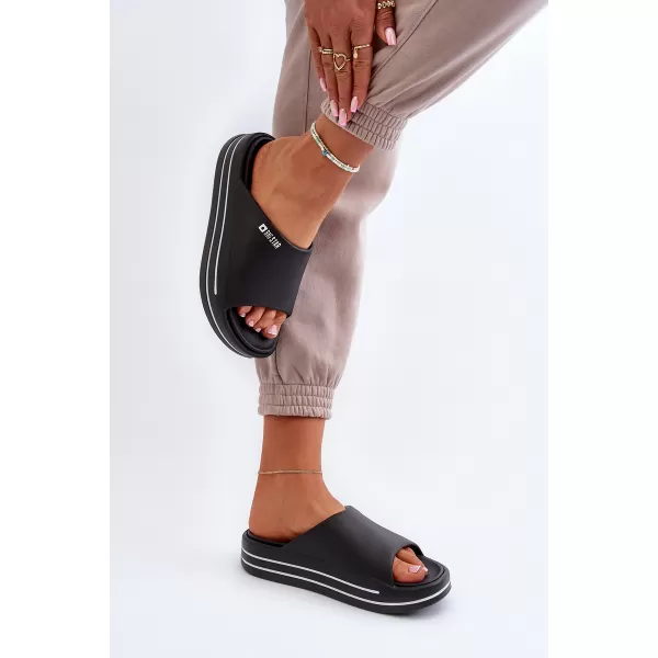  Dámske šľapky BIG STAR SHOES NN274A037 BLACK 