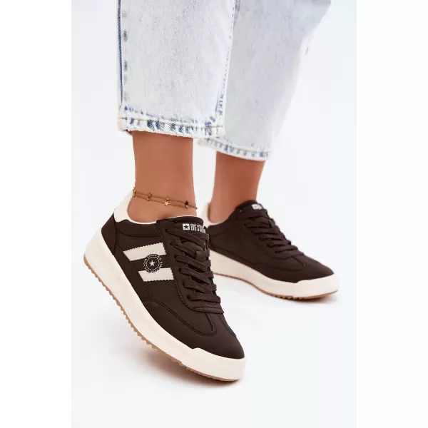  Dámske tenisky BIG STAR SHOES UU274024 BROWN/BEIGE 