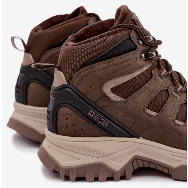  Pánske topánky BIG STAR SHOES UU174316 BROWN/BEIGE SHADOWS 