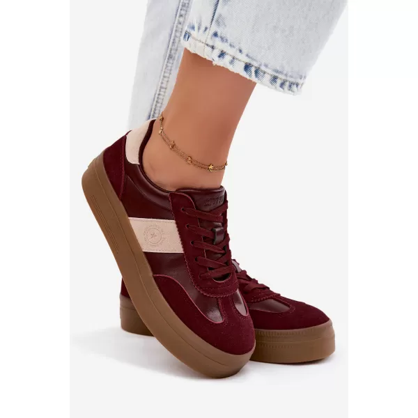  Dámske tenisky BIG STAR SHOES UU274013 RED 